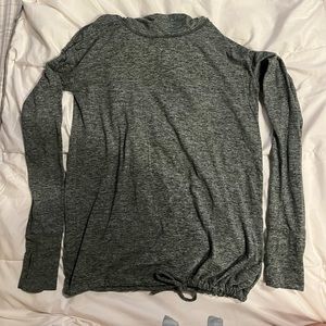 Aerie long sleeve workout shirt.